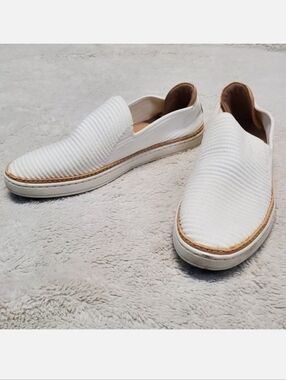 Ugg White Weave Sammy Breeze Slip On Sneaker Women 7‎ Casual Boho Summer Coastal